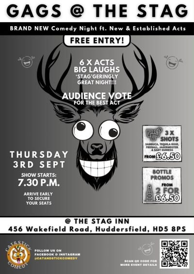comedy night at the stag